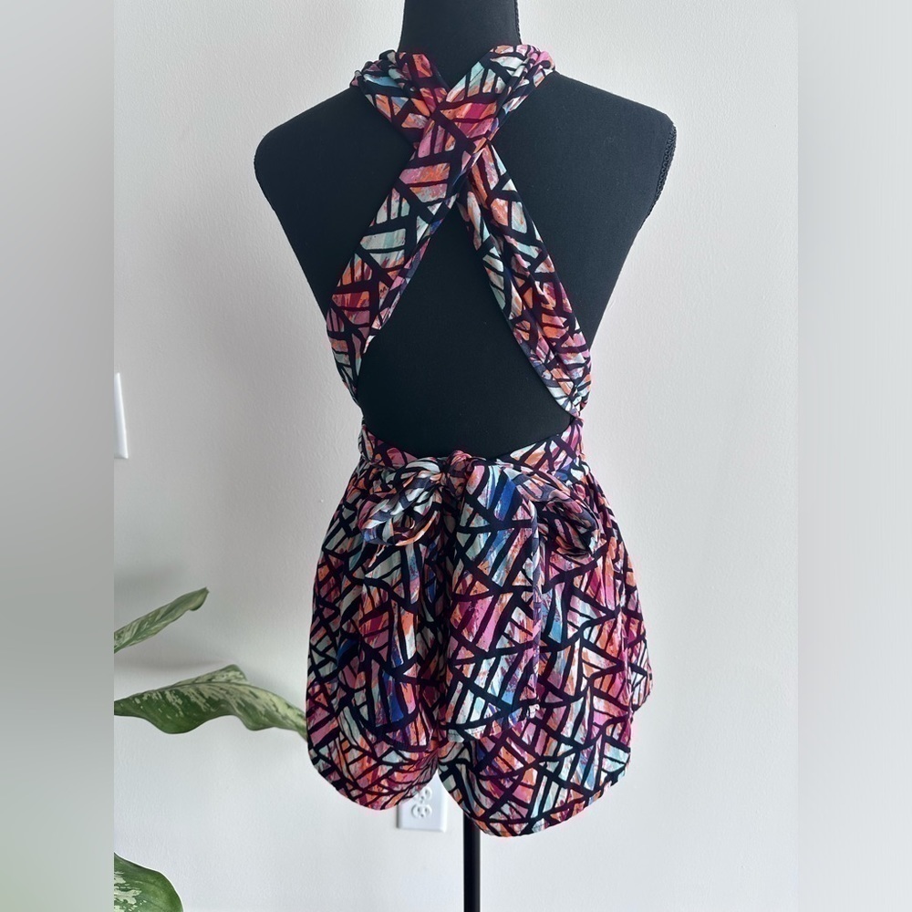 Multidirectional Wrap Romper - Picture 9 of 10